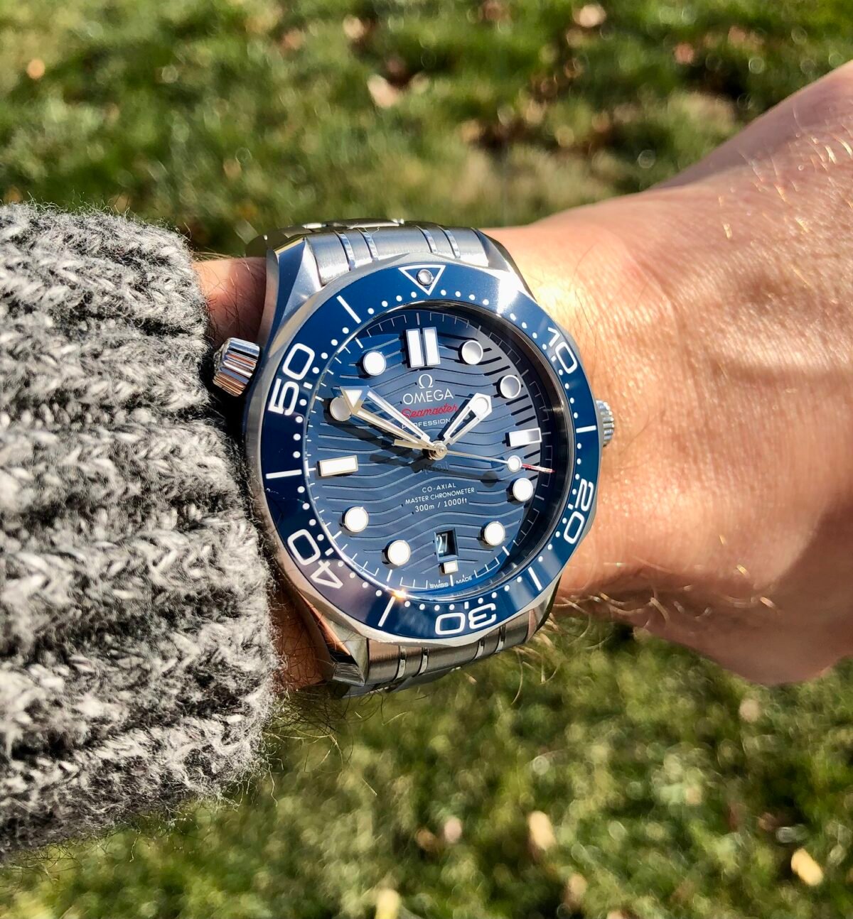 Omega Seamaster Diver 300M – Blue Dial – Automatic