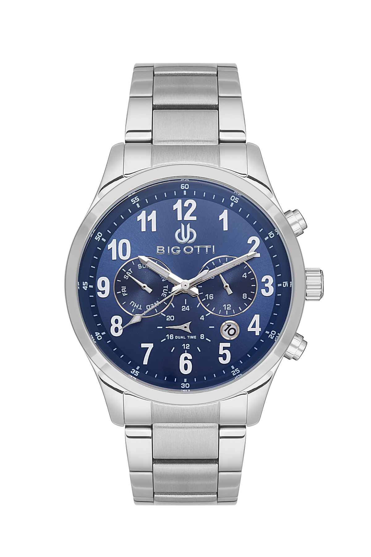 BIGOTTI MILANO MENS STAINLESS STEEL STRAP WATCH – BG.1.10508-3