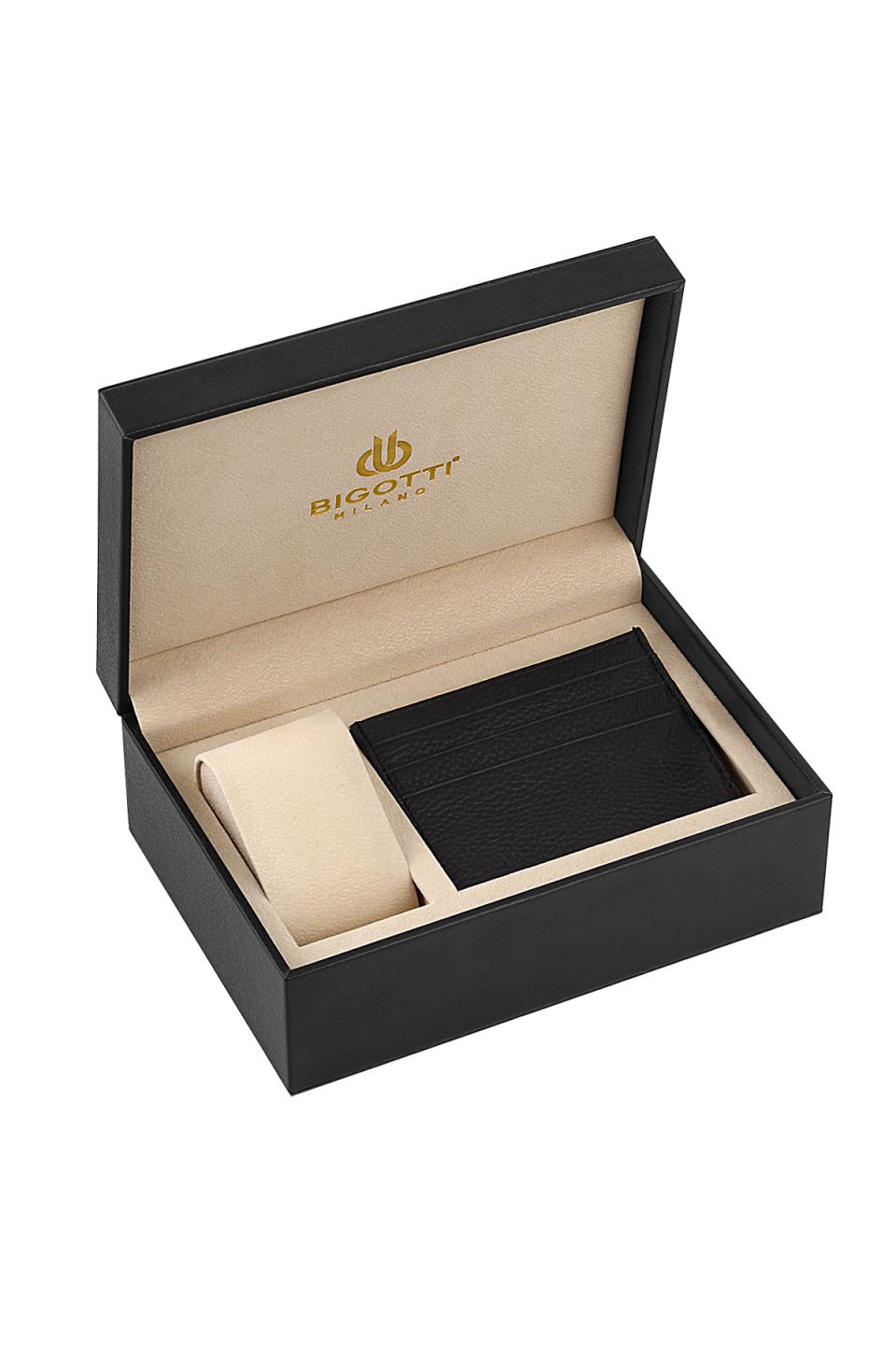 BIGOTTI MILANO MENS STAINLESS STEEL STRAP WATCH WITH GIFT SET – BG.1.10485-4