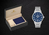 BIGOTTI MILANO MENS STAINLESS STEEL STRAP WATCH WITH GIFT SET – BG.1.10485-3
