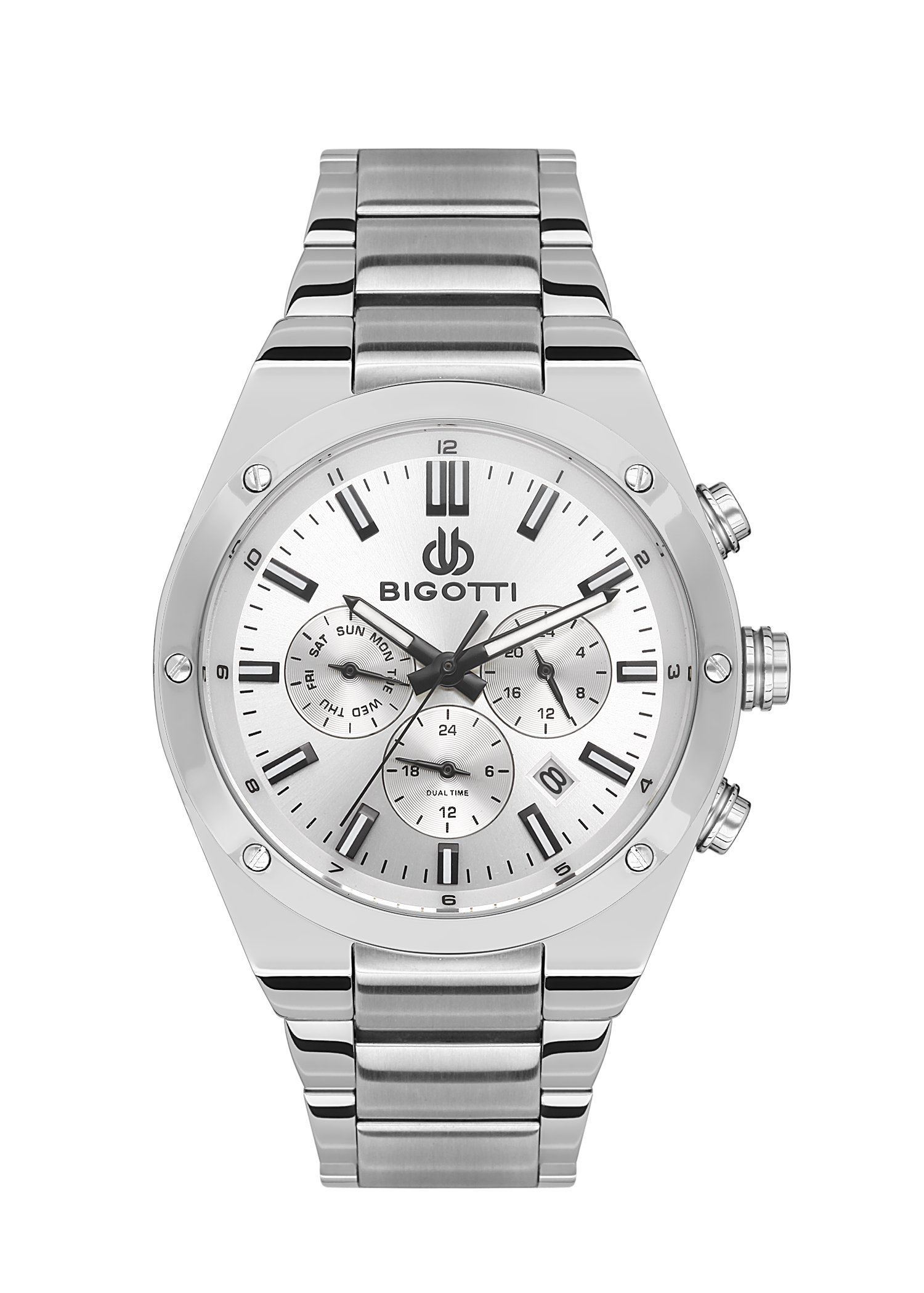 BIGOTTI MILANO MENS STAINLESS STEEL STRAP WATCH – BG.1.10511-1