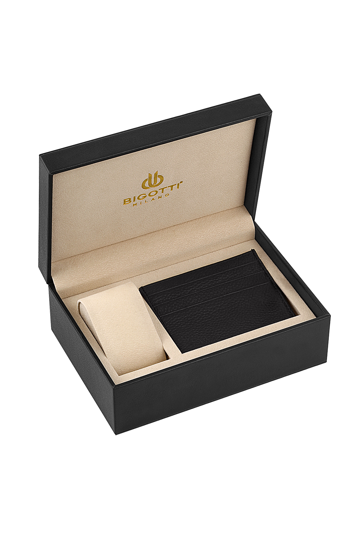 BIGOTTI MILANO MENS STAINLESS STEEL STRAP WATCH WITH GIFT SET – BG.1.10485-2