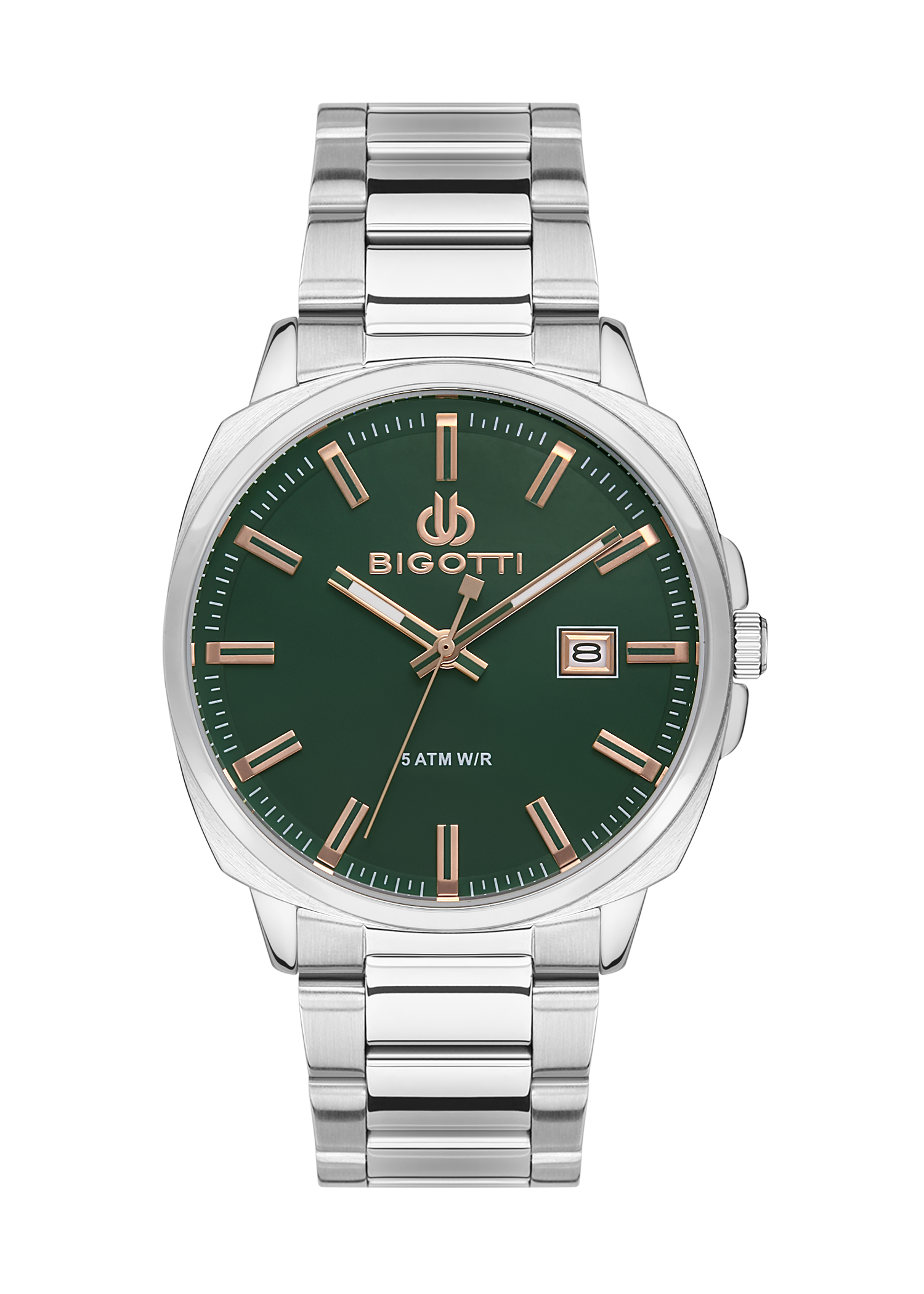 BIGOTTI MILANO MENS STAINLESS STEEL STRAP WATCH – BG.1.10483-4
