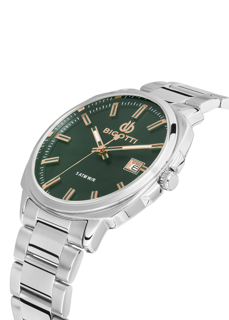 BIGOTTI MILANO MENS STAINLESS STEEL STRAP WATCH – BG.1.10483-4