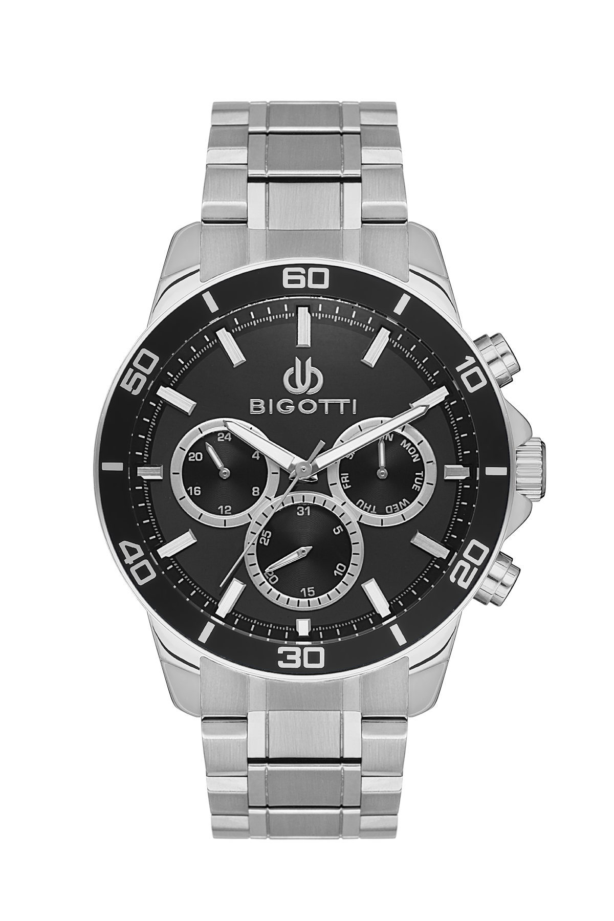 BIGOTTI MILANO MENS STAINLESS STEEL STRAP WATCH – BG.1.10503-2