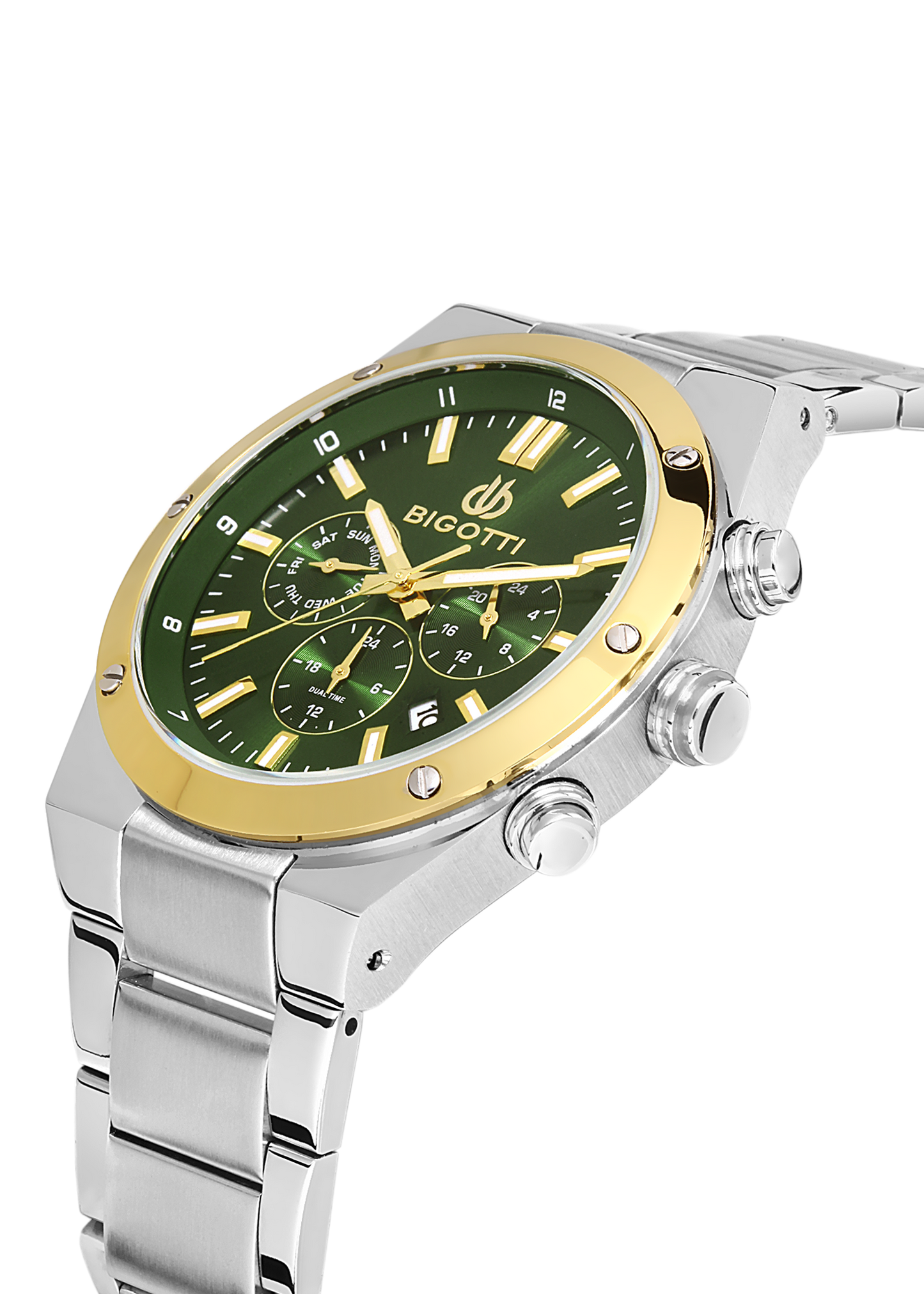 BIGOTTI MILANO MENS STAINLESS STEEL STRAP WATCH – BG.1.10511-4