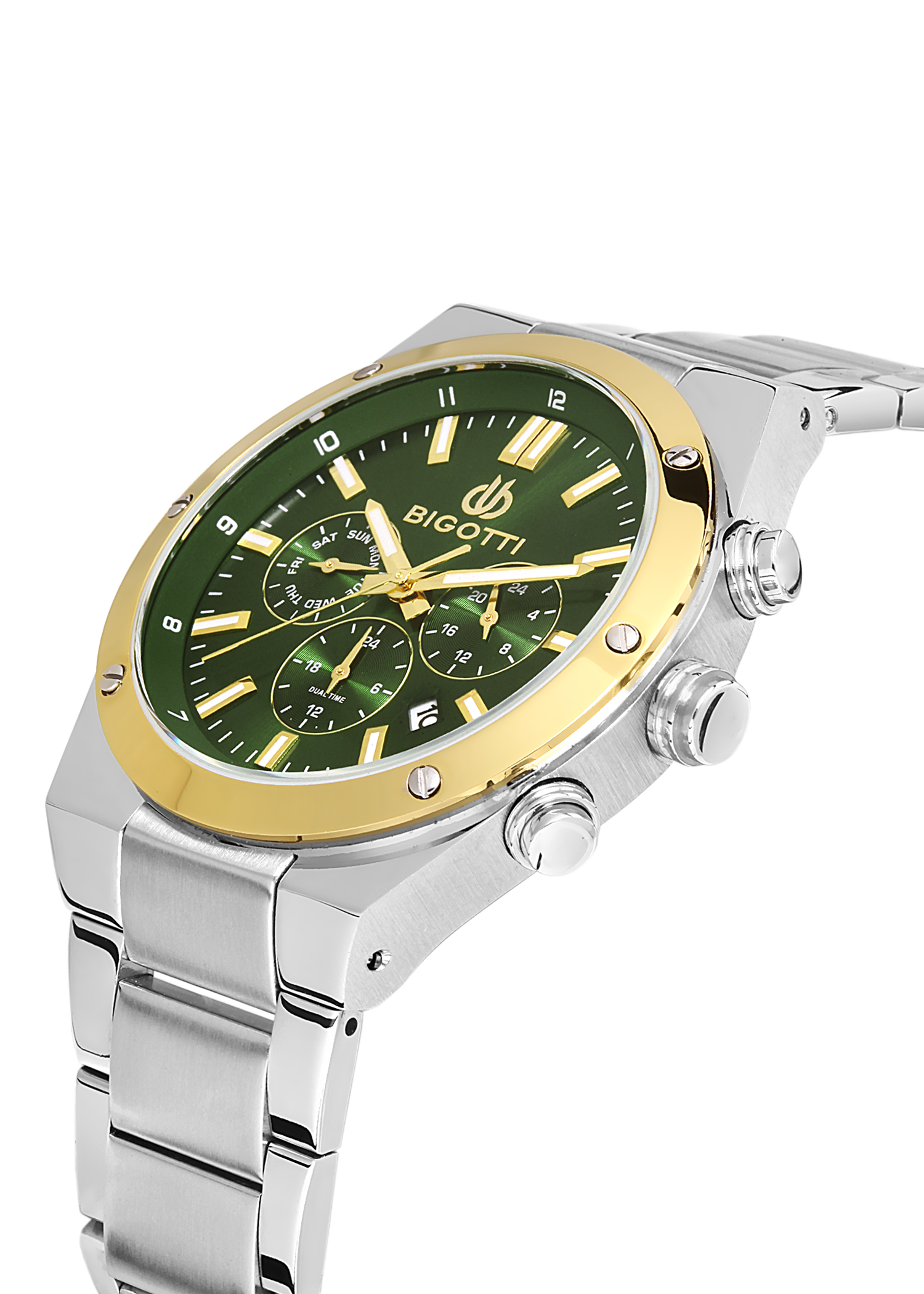 BIGOTTI MILANO MENS STAINLESS STEEL STRAP WATCH – BG.1.10511-4