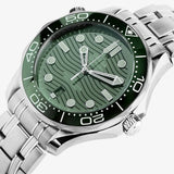 Omega Seamaster Diver 300M Master Chronometer Dressed in Green