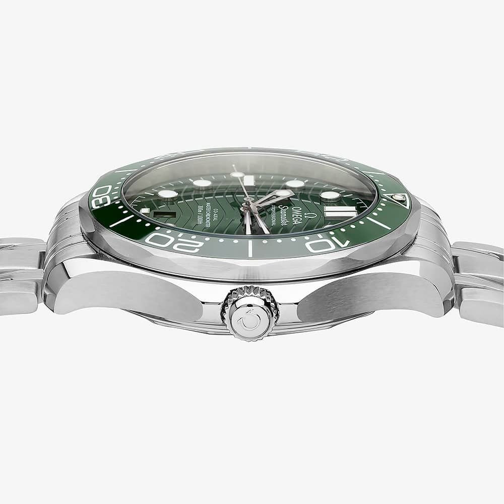 Omega Seamaster Diver 300M Master Chronometer Dressed in Green