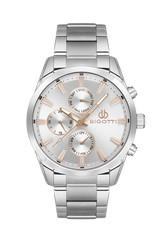 BIGOTTI MILANO MENS STAINLESS STEEL STRAP WATCH – BG.1.10494-1