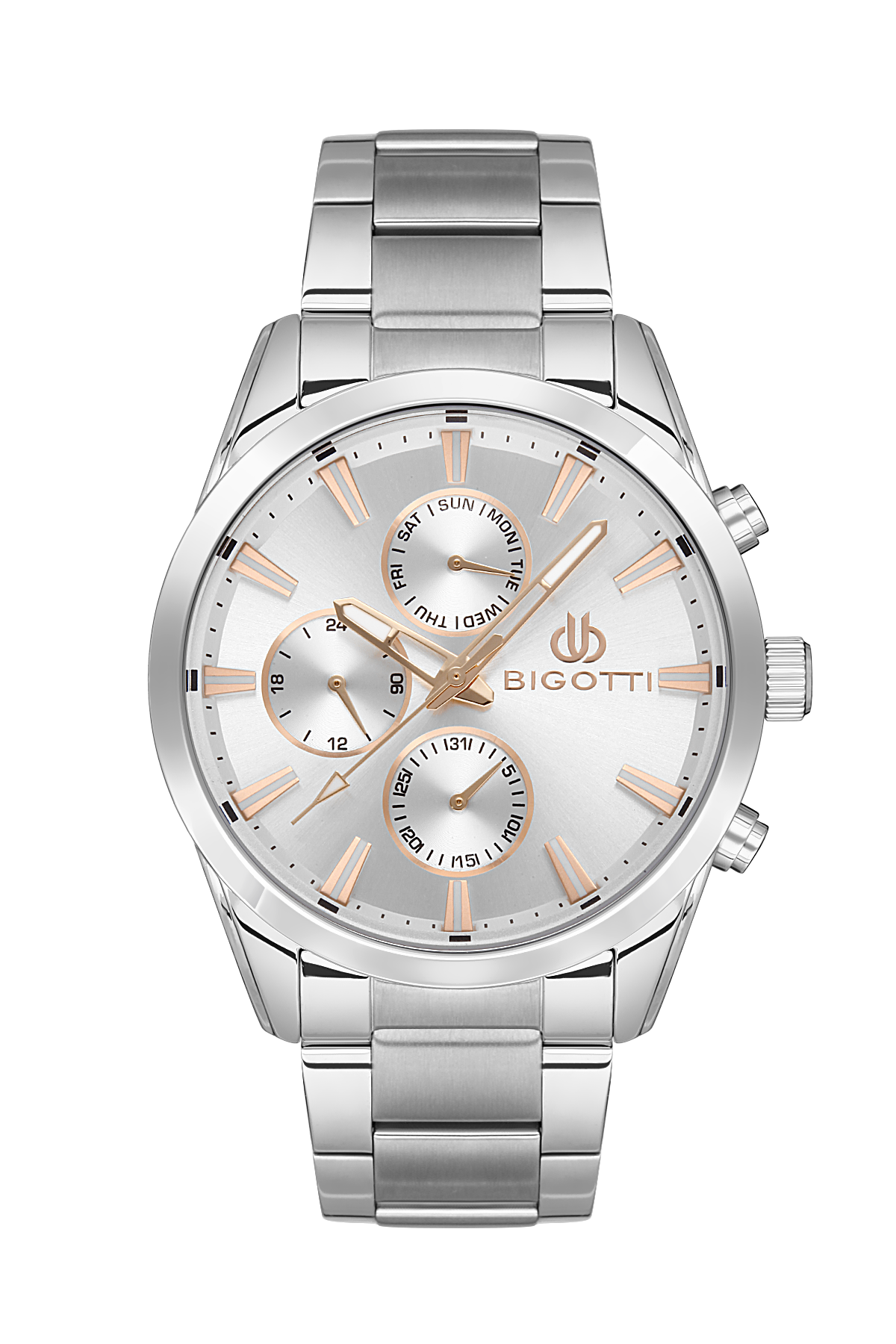 BIGOTTI MILANO MENS STAINLESS STEEL STRAP WATCH – BG.1.10494-1