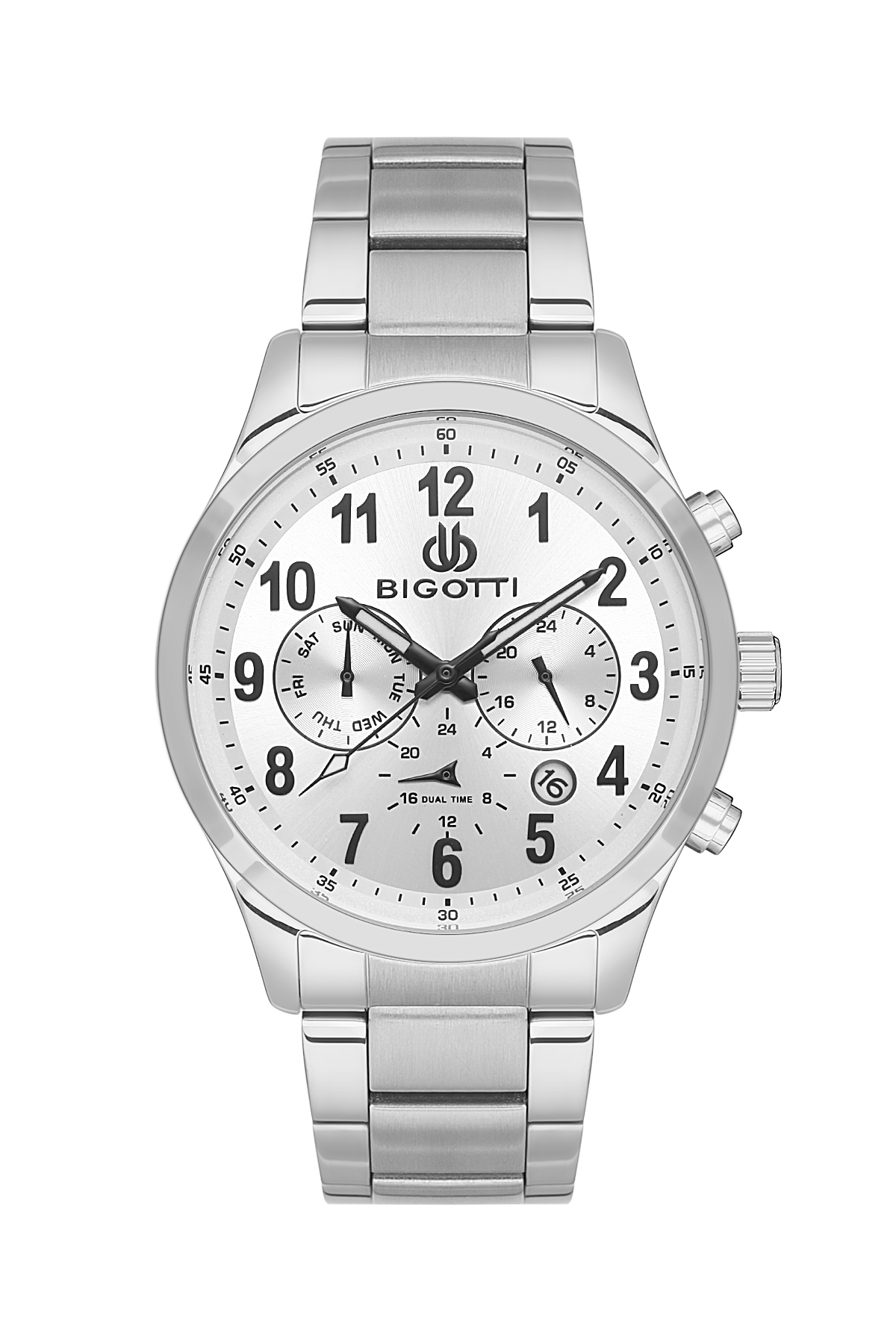 BIGOTTI MILANO MENS STAINLESS STEEL STRAP WATCH – BG.1.10508-1
