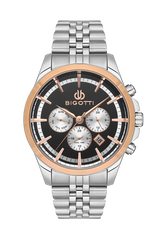 BIGOTTI MILANO MENS STAINLESS STEEL STRAP WATCH – BG.1.10468-4