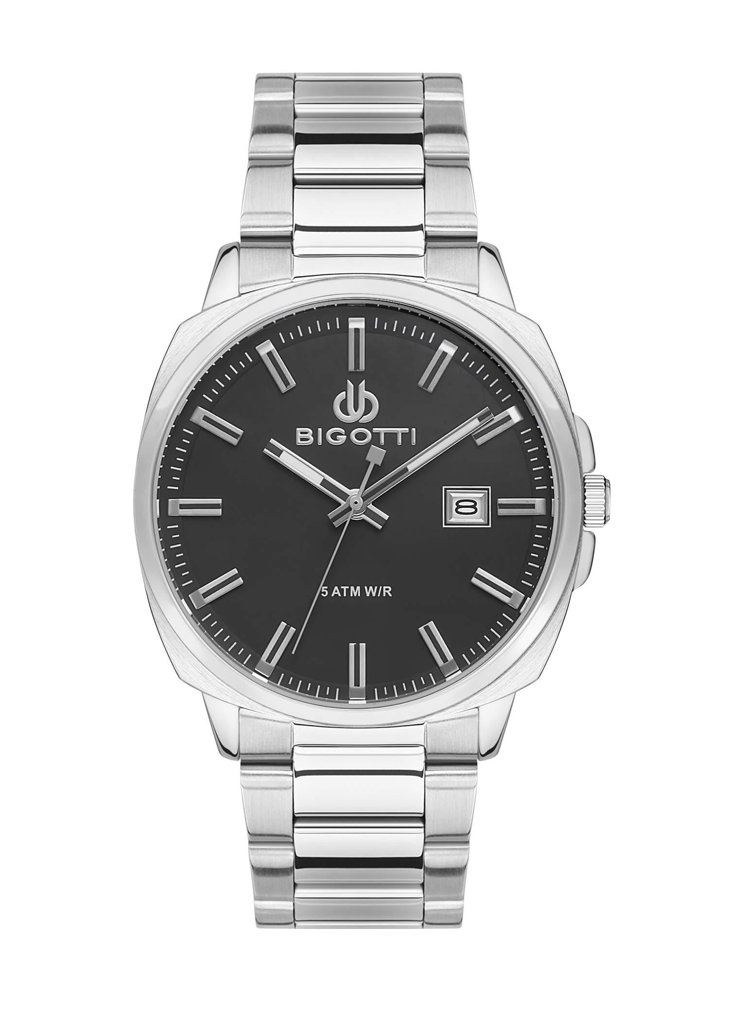 BIGOTTI MILANO MENS STAINLESS STEEL STRAP WATCH – BG.1.10483-2