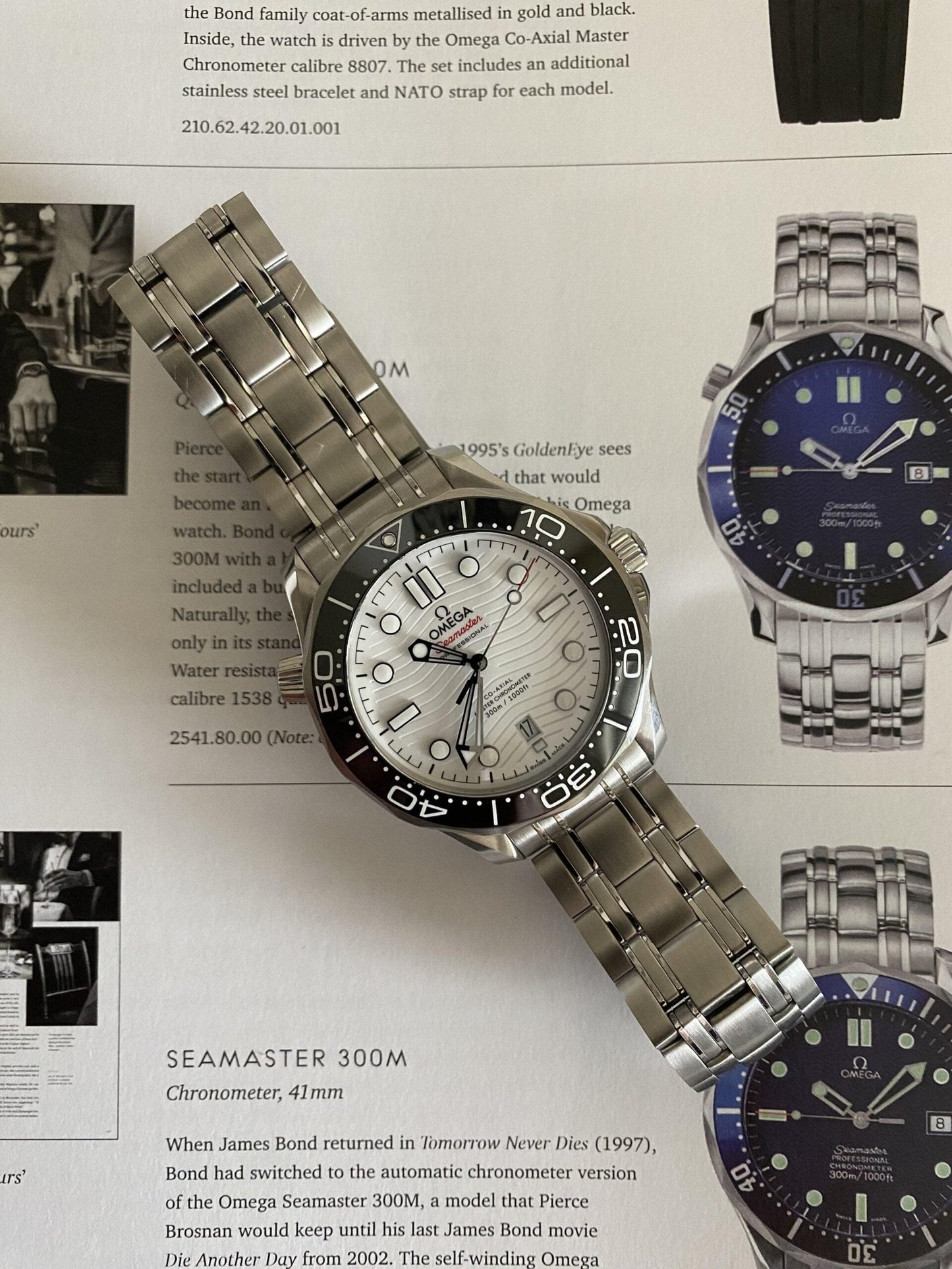 OMEGA Seamaster Diver 300M Co-Axial Master Chronometer 42mm watch
