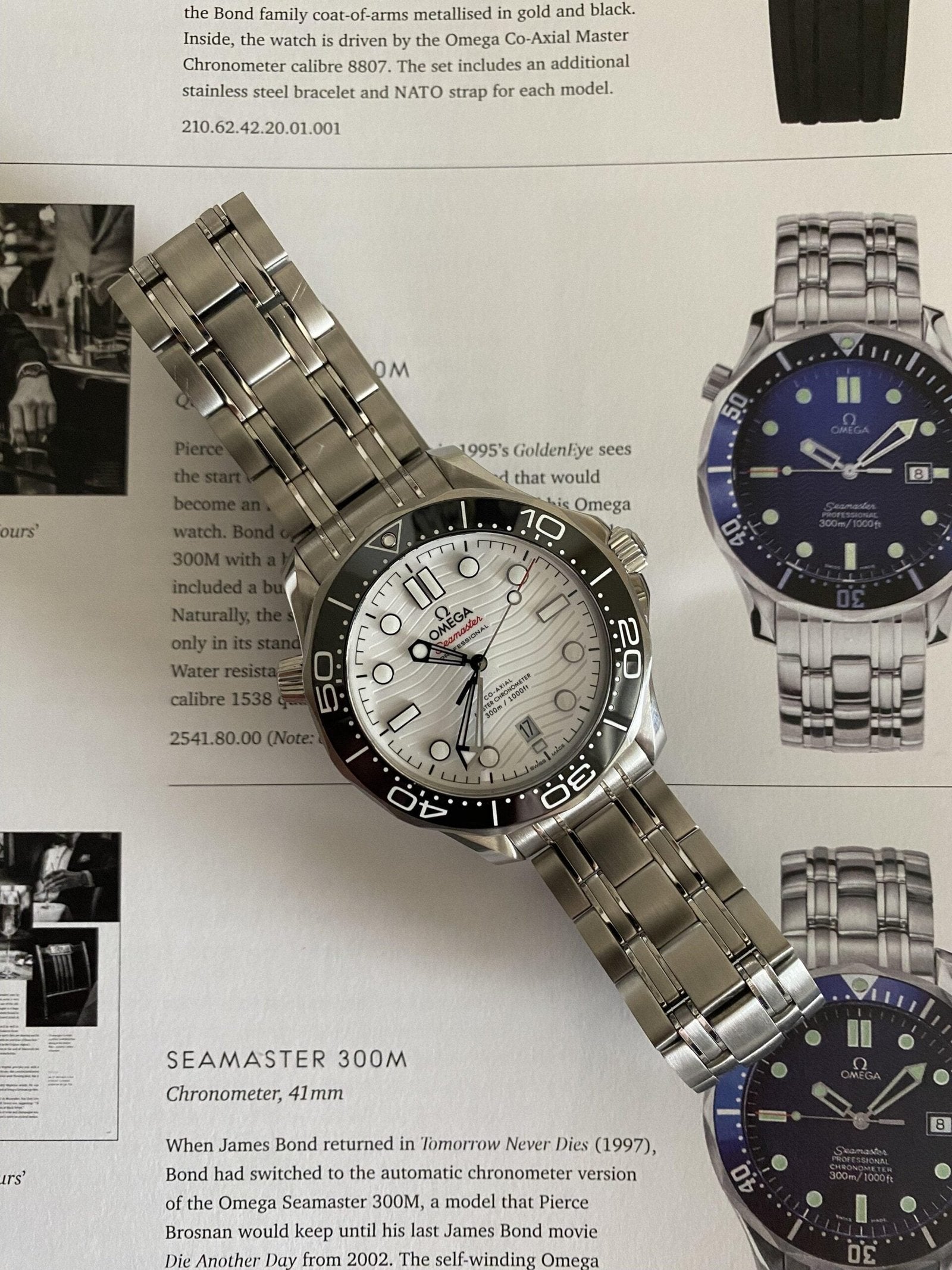 OMEGA Seamaster Diver 300M Co-Axial Master Chronometer 42mm watch