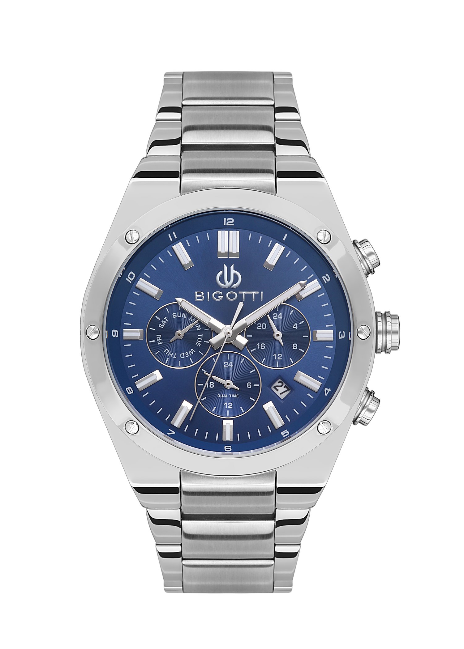 BIGOTTI MILANO MENS STAINLESS STEEL STRAP WATCH – BG.1.10511-3