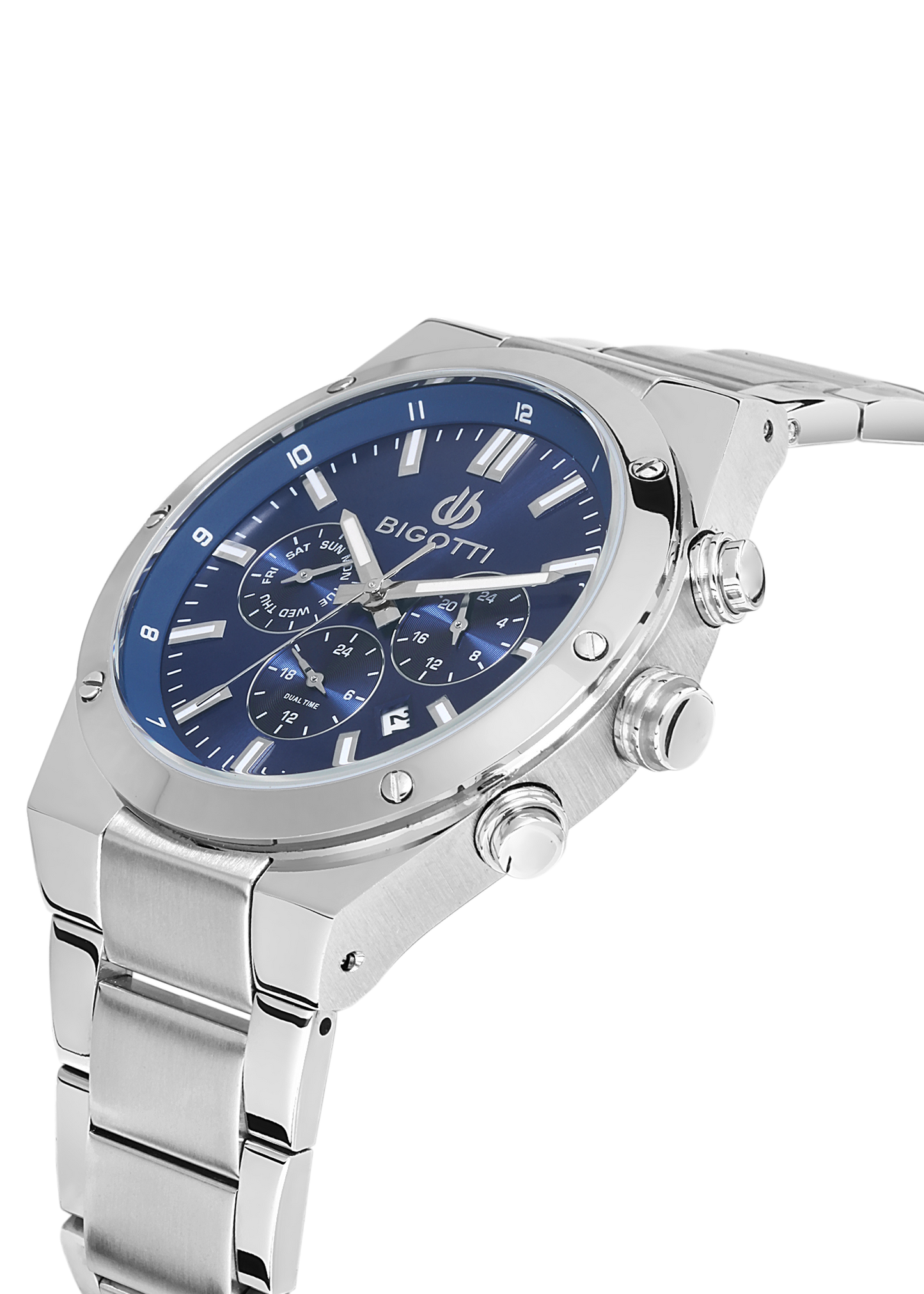 BIGOTTI MILANO MENS STAINLESS STEEL STRAP WATCH – BG.1.10511-3