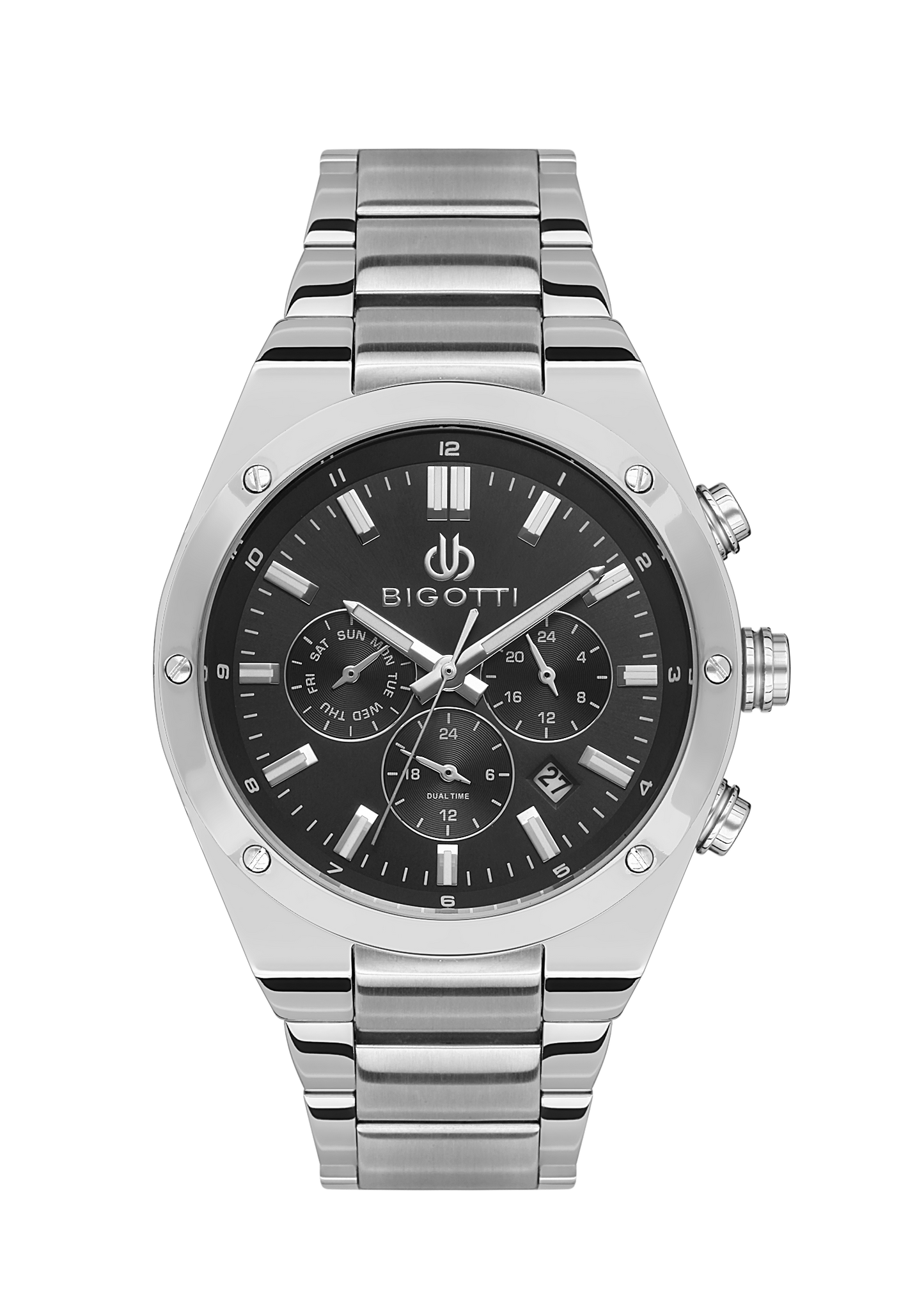BIGOTTI MILANO MENS STAINLESS STEEL STRAP WATCH – BG.1.10511-2