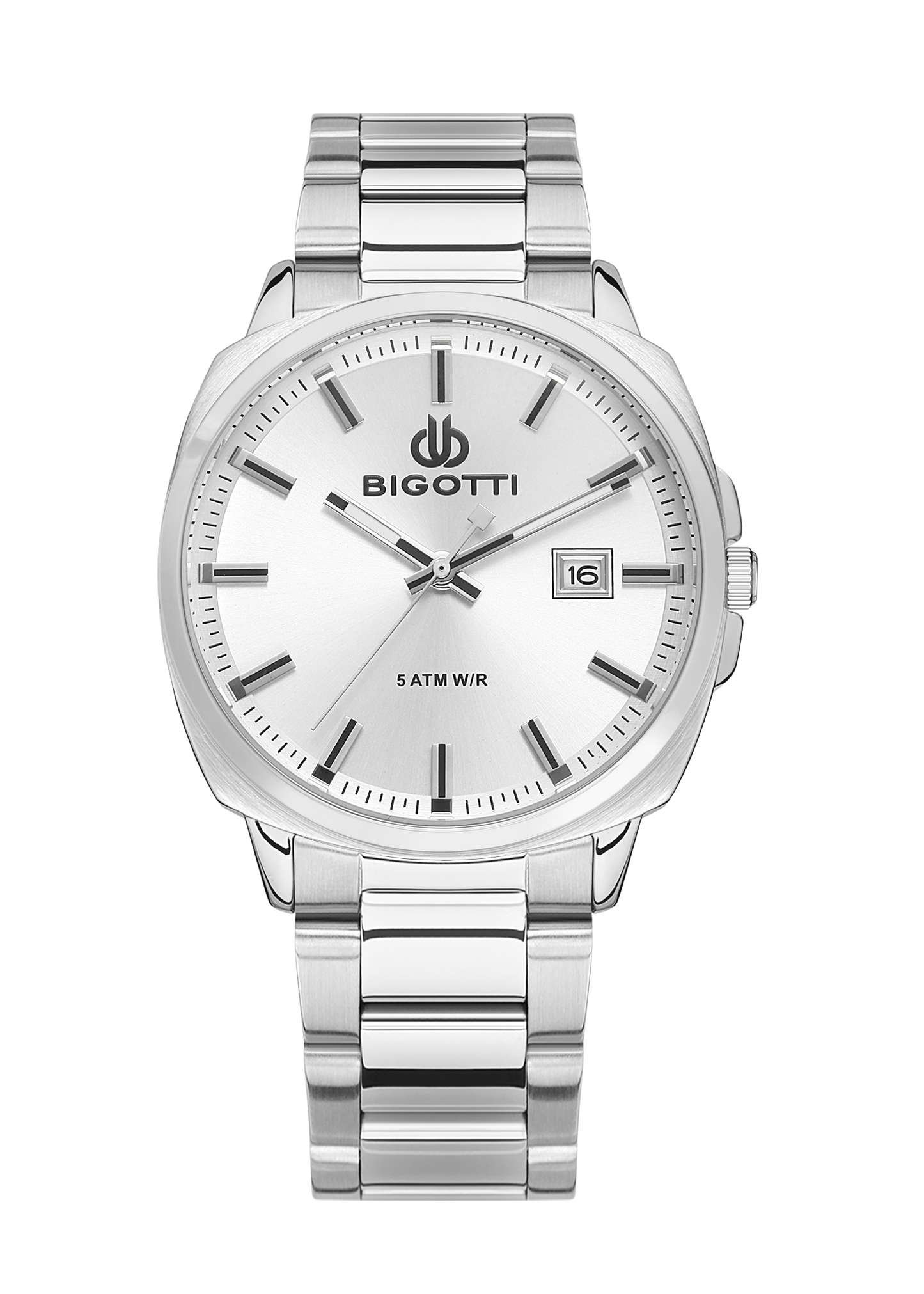 BIGOTTI MILANO MENS STAINLESS STEEL STRAP WATCH – BG.1.10483-1