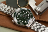 Omega Seamaster Diver 300M Master Chronometer Dressed in Green