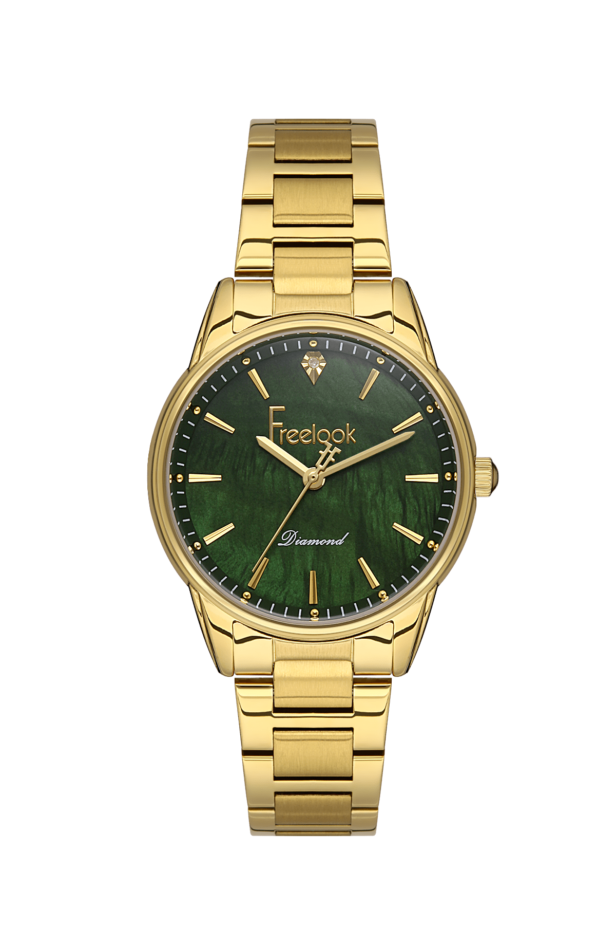 FREELOOK NATURELLE WOMENS STAINLESS STEEL STRAP WATCH – FL.1.10396-2