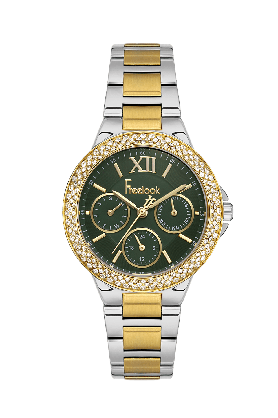 FREELOOK CHARMANT WOMENS STAINLESS STEEL STRAP WATCH – FL.1.10401-3