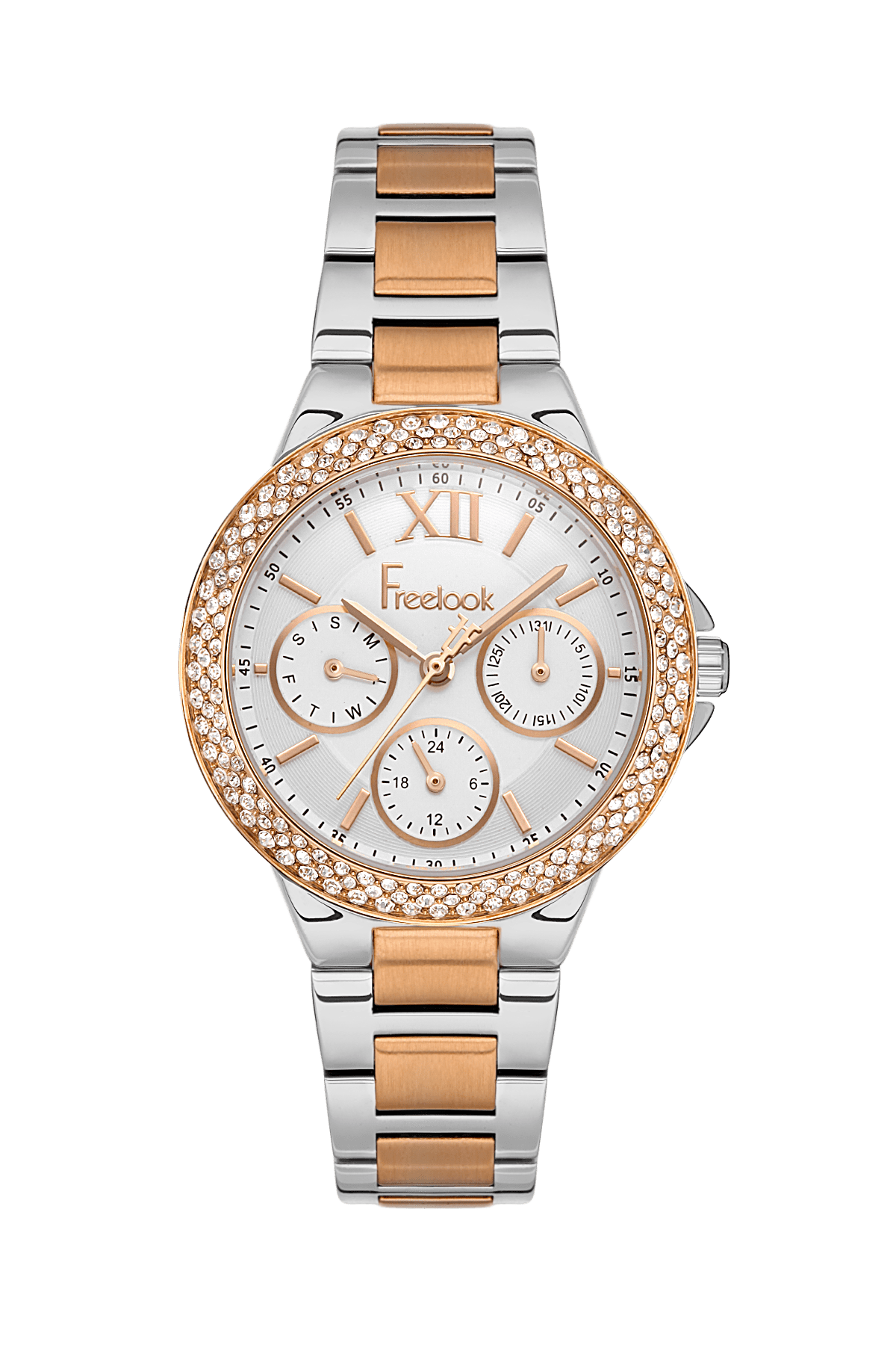 FREELOOK CHARMANT WOMENS STAINLESS STEEL STRAP WATCH – FL.1.10401-5