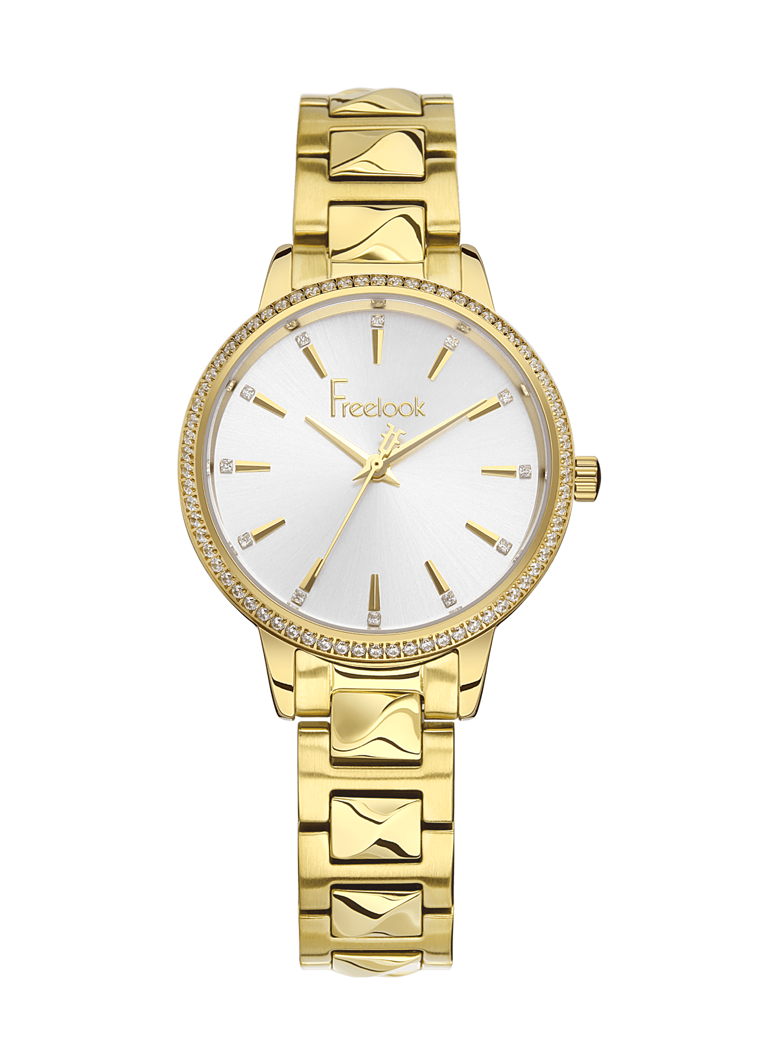FREELOOK LUMIERE WOMENS STAINLESS STEEL STRAP WATCH – FL.1.10404-3