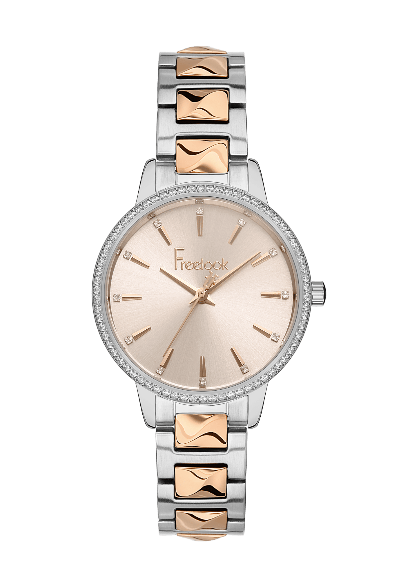 FREELOOK LUMIERE WOMENS STAINLESS STEEL STRAP WATCH – FL.1.10404-5
