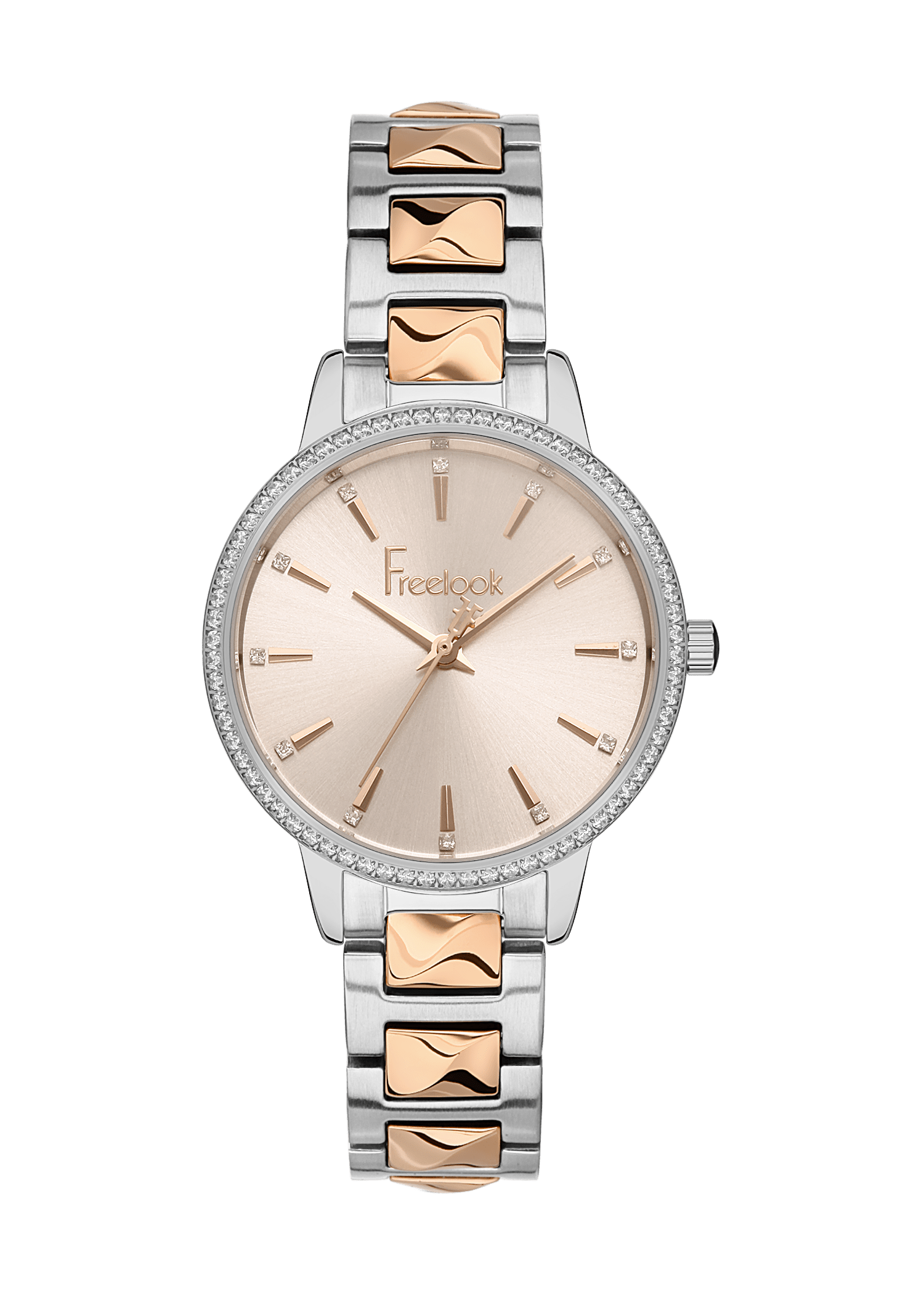 FREELOOK LUMIERE WOMENS STAINLESS STEEL STRAP WATCH – FL.1.10404-5