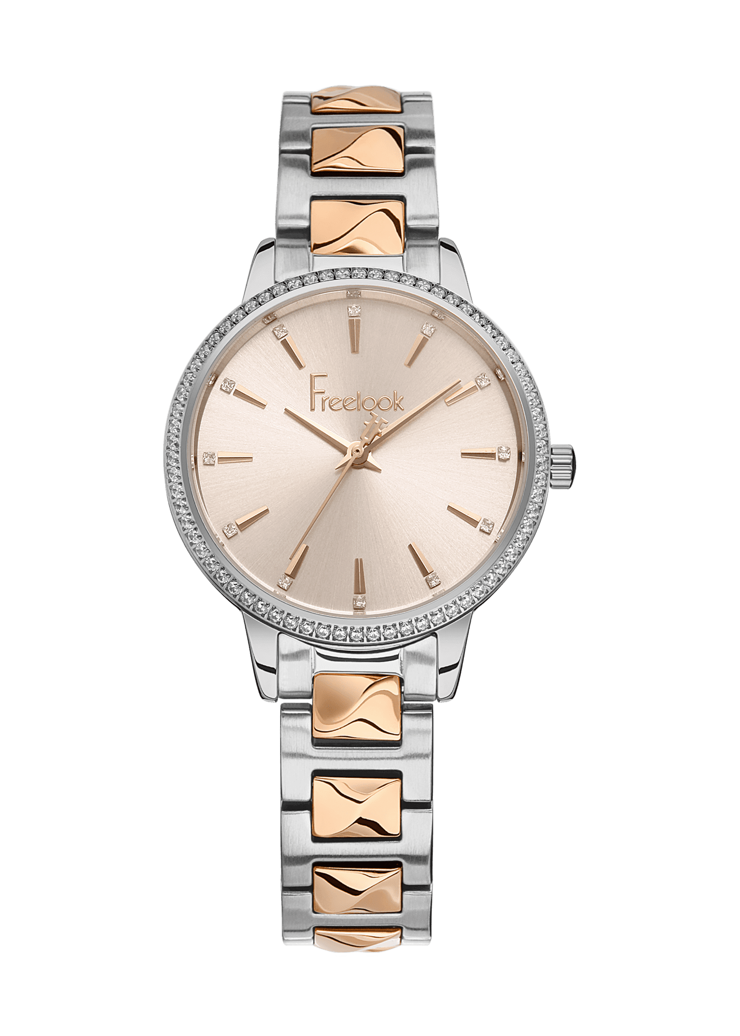 FREELOOK LUMIERE WOMENS STAINLESS STEEL STRAP WATCH – FL.1.10404-5