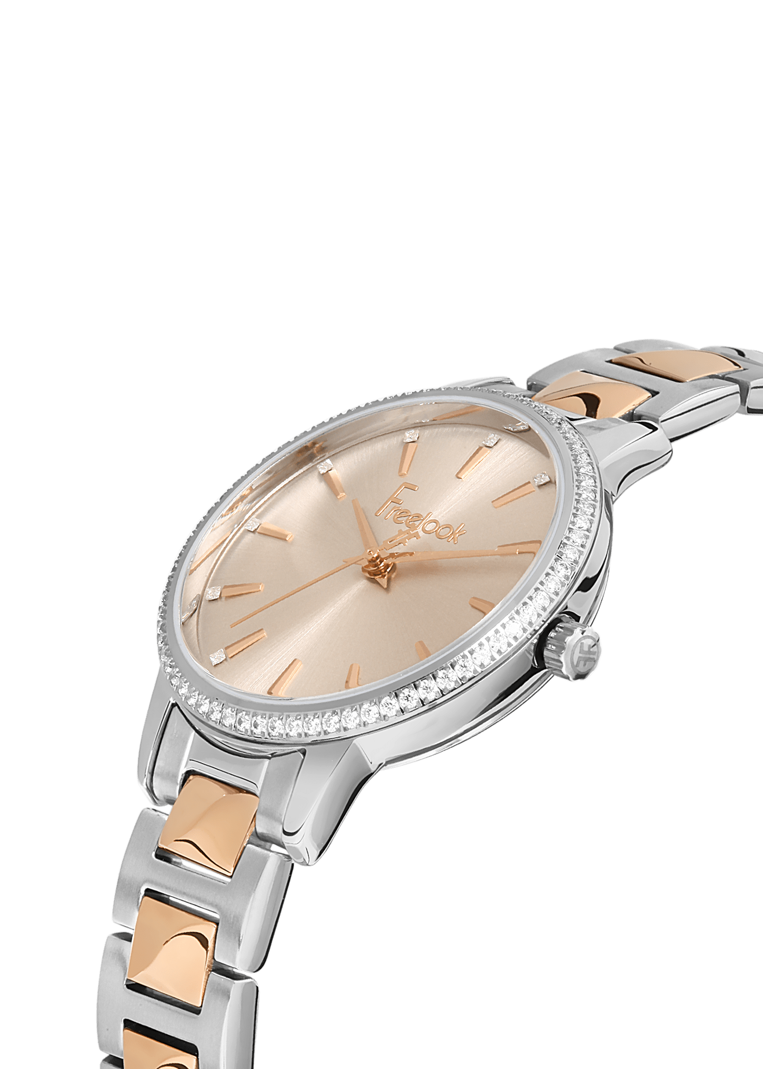 FREELOOK LUMIERE WOMENS STAINLESS STEEL STRAP WATCH – FL.1.10404-5