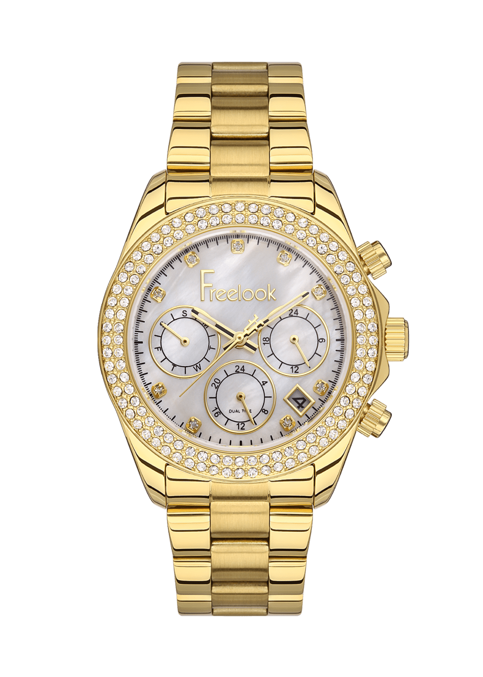 FREELOOK CHARMANT WOMENS STAINLESS STEEL STRAP WATCH – FL.1.10408-3