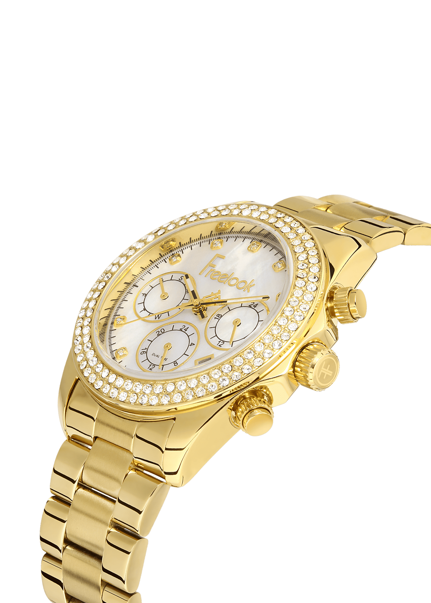 FREELOOK CHARMANT WOMENS STAINLESS STEEL STRAP WATCH – FL.1.10408-3