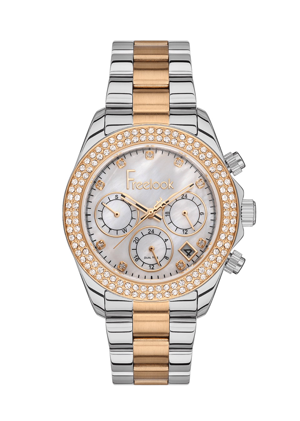 FREELOOK CHARMANT WOMENS STAINLESS STEEL STRAP WATCH – FL.1.10408-5