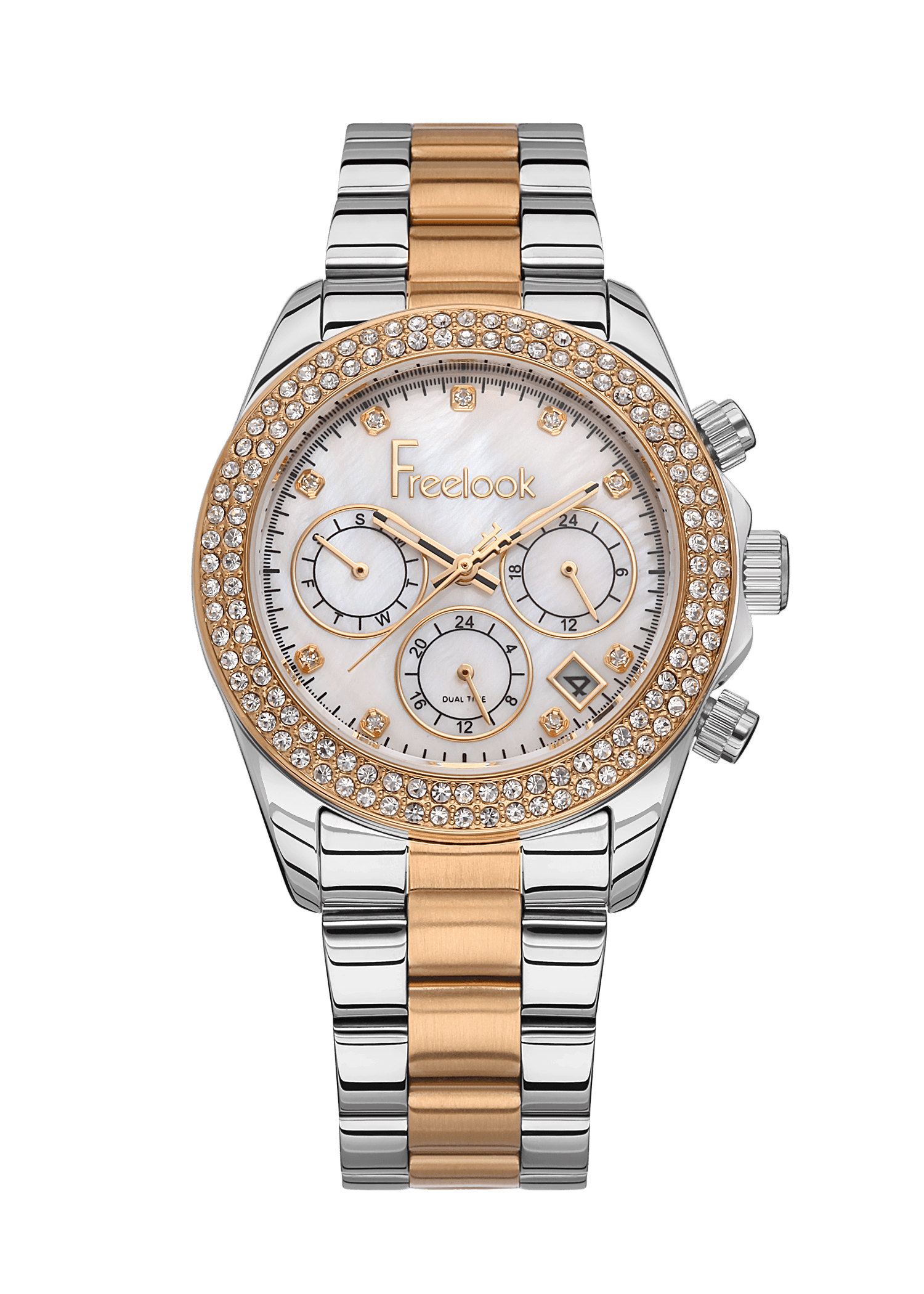 FREELOOK CHARMANT WOMENS STAINLESS STEEL STRAP WATCH – FL.1.10408-5