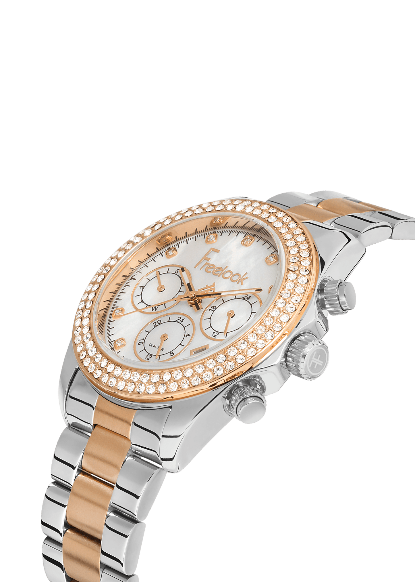 FREELOOK CHARMANT WOMENS STAINLESS STEEL STRAP WATCH – FL.1.10408-5