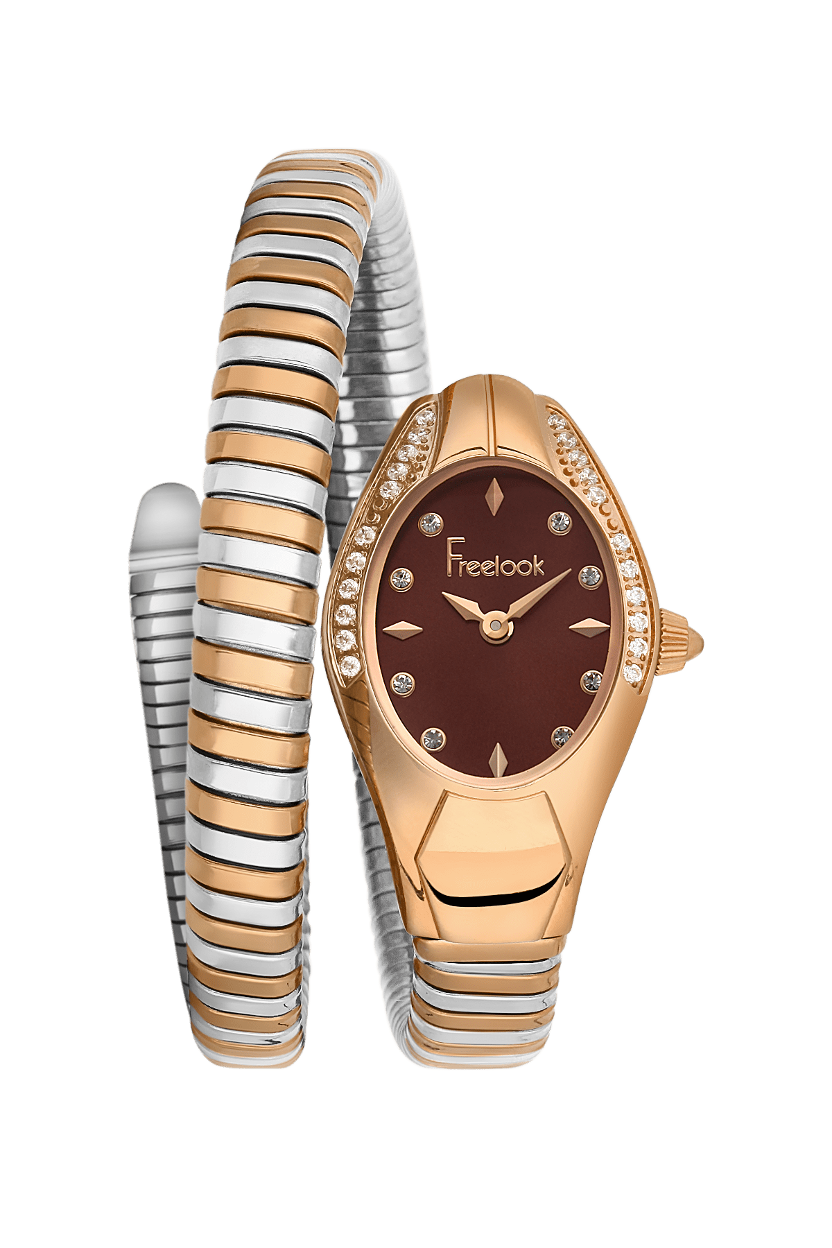 FREELOOK CHARMANT WOMENS STAINLESS STEEL STRAP WATCH – FL.1.10409-3