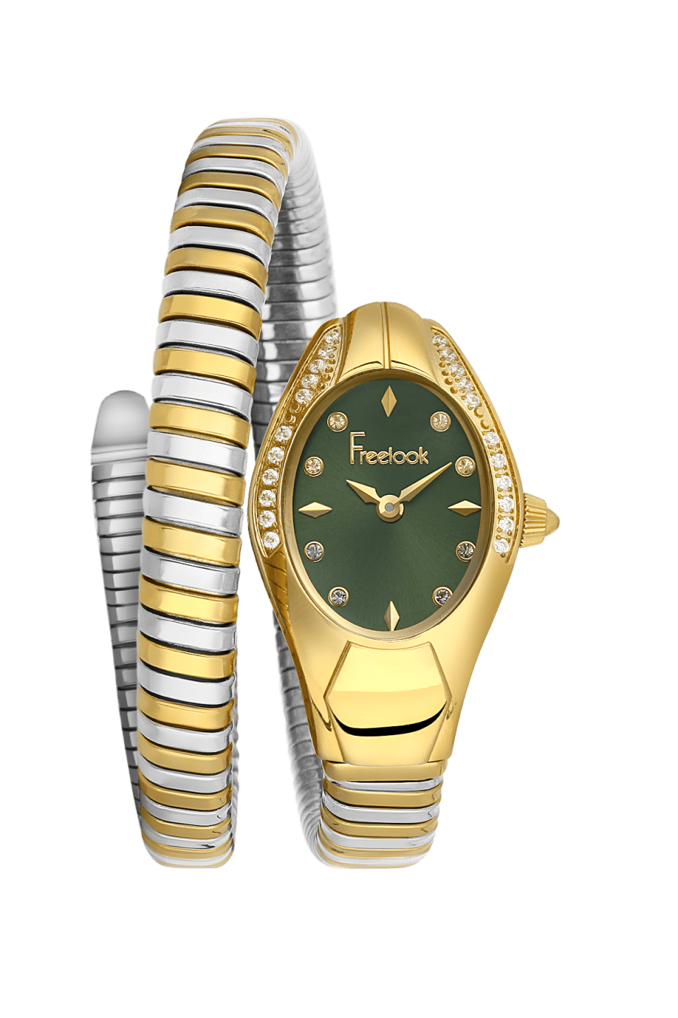 FREELOOK CHARMANT WOMENS STAINLESS STEEL STRAP WATCH – FL.1.10409-4