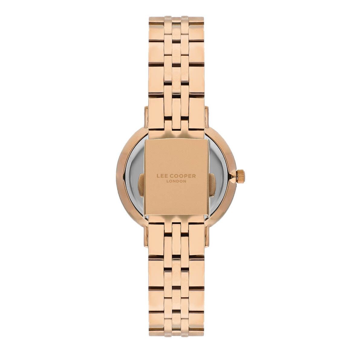 LEE COOPER Women’s Analog White Mop Dial Watch – LC07857.420