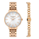 LEE COOPER Women’s Analog White Mop Dial Watch – LC07857.420