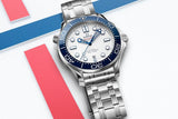 Omega America's Cup Seamaster Diver 300M 42 mm, steel on steel