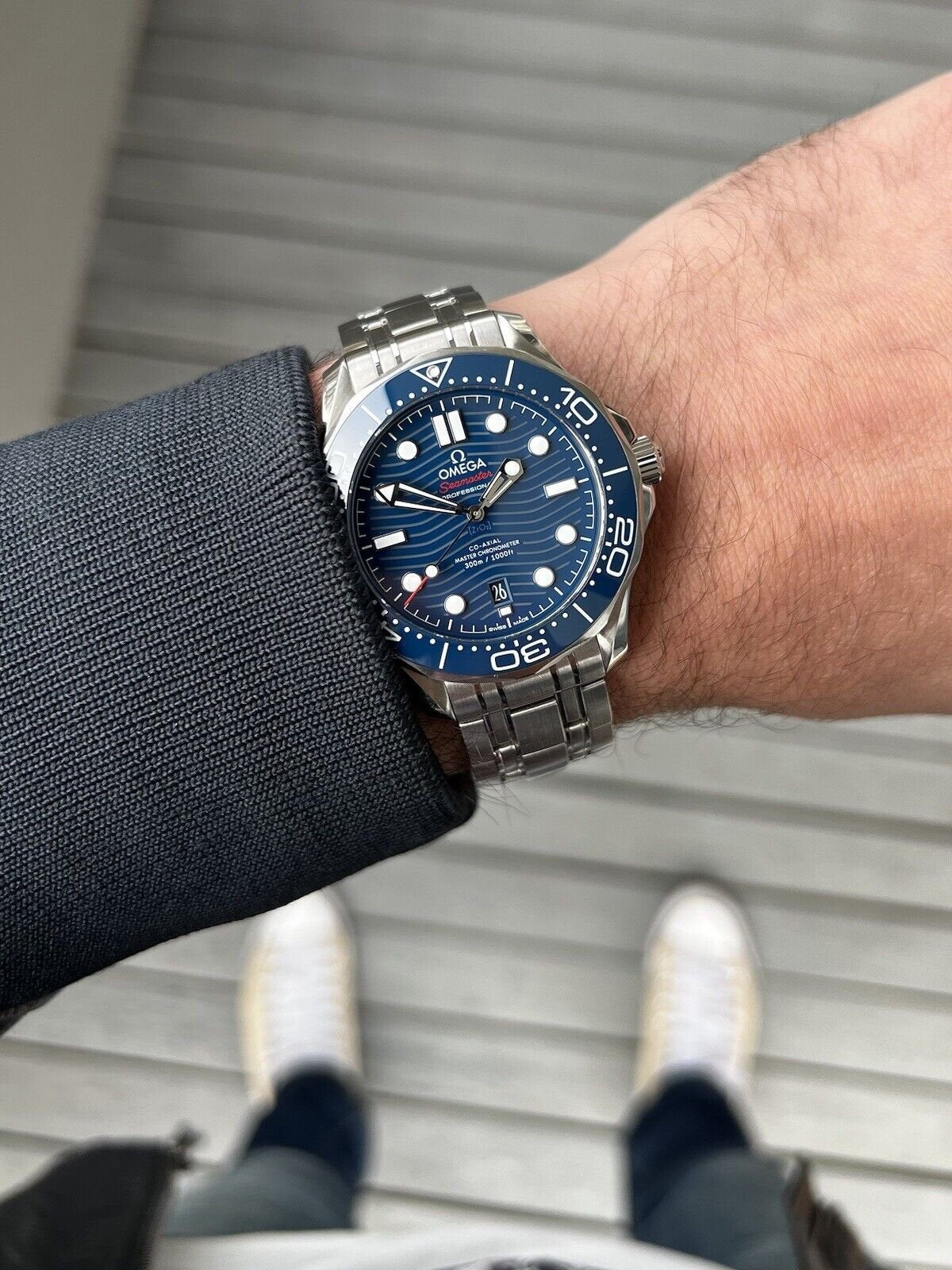 Omega Seamaster Diver 300M – Blue Dial – Automatic