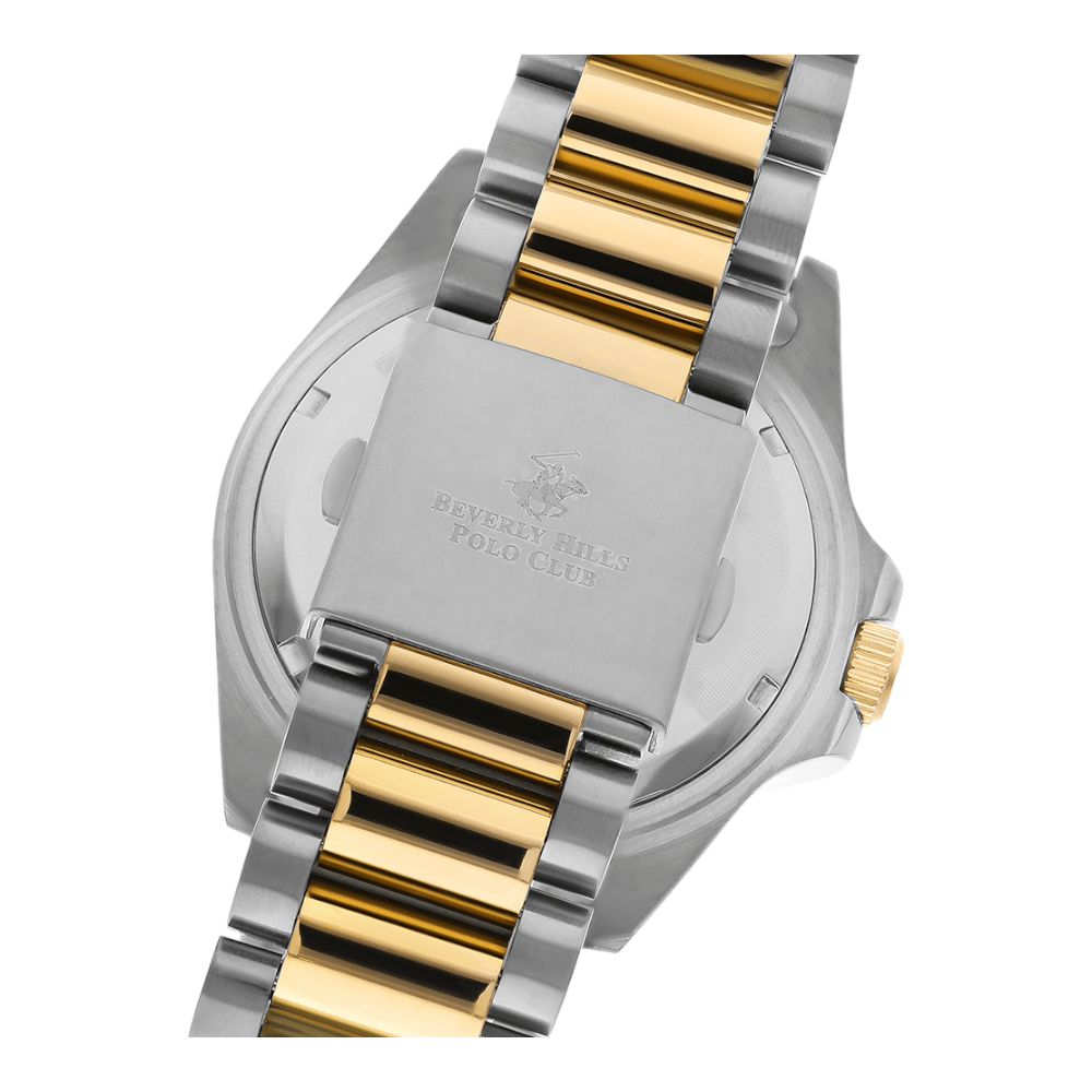 BEVERLY HILLS POLO CLUB Men’s Multi Function Black Dial Watch – BP3125X.250