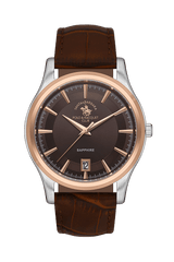 SANTA BARBARA MEN’S LEATHER WATCH SB.1.10507-4