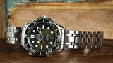 Omega Seamaster Diver 300M Master Chronometer Dressed in Green