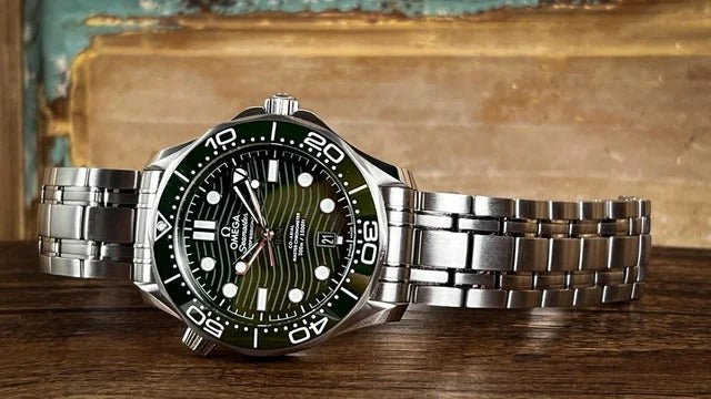 Omega Seamaster Diver 300M Master Chronometer Dressed in Green