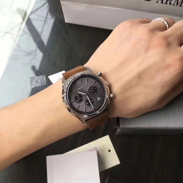 ساعة امبوريو ارماني للرجال AR11080