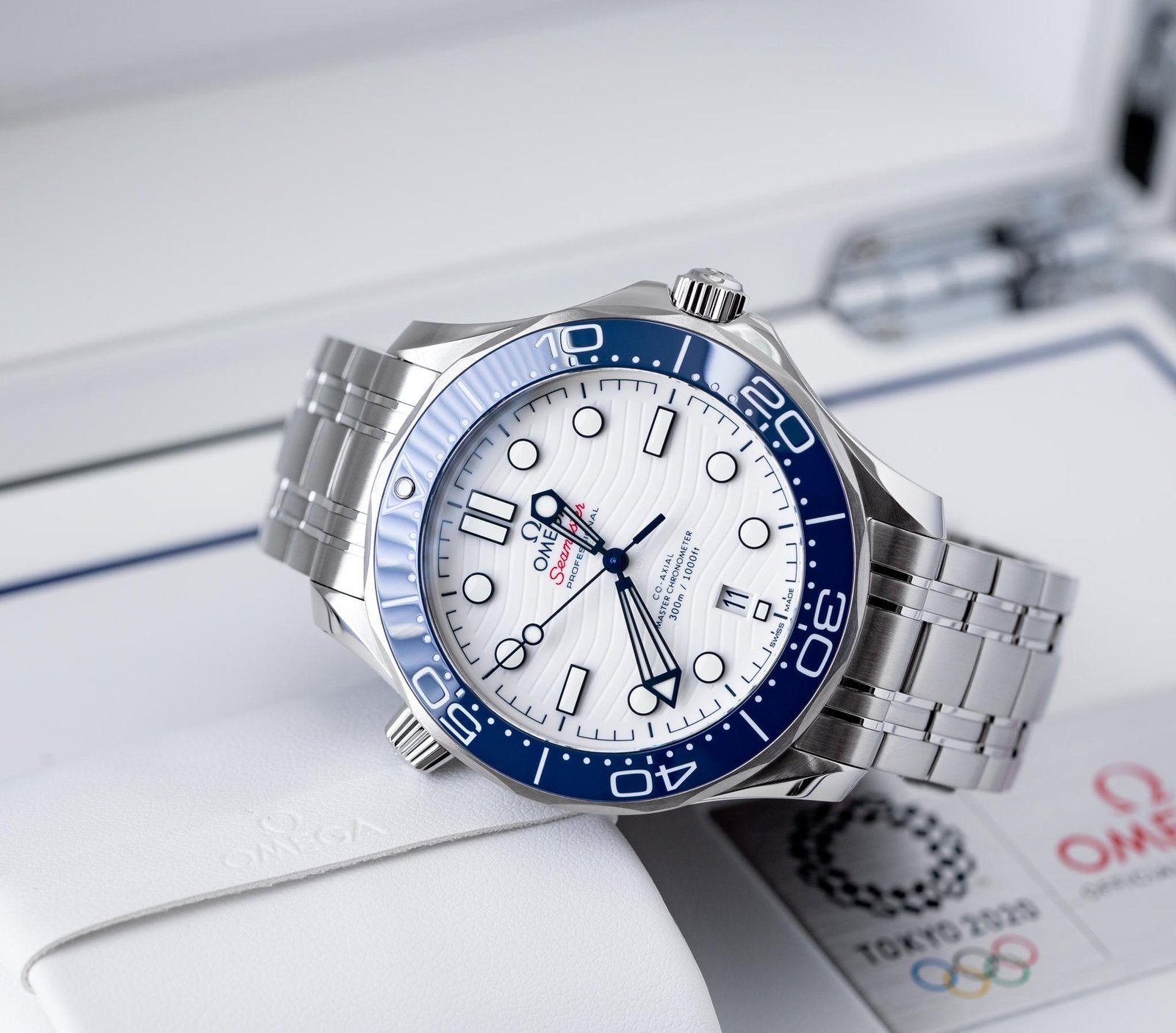 Omega America's Cup Seamaster Diver 300M 42 mm, steel on steel
